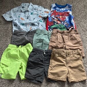 Cat & Jack Patterned Button-Up Shirt